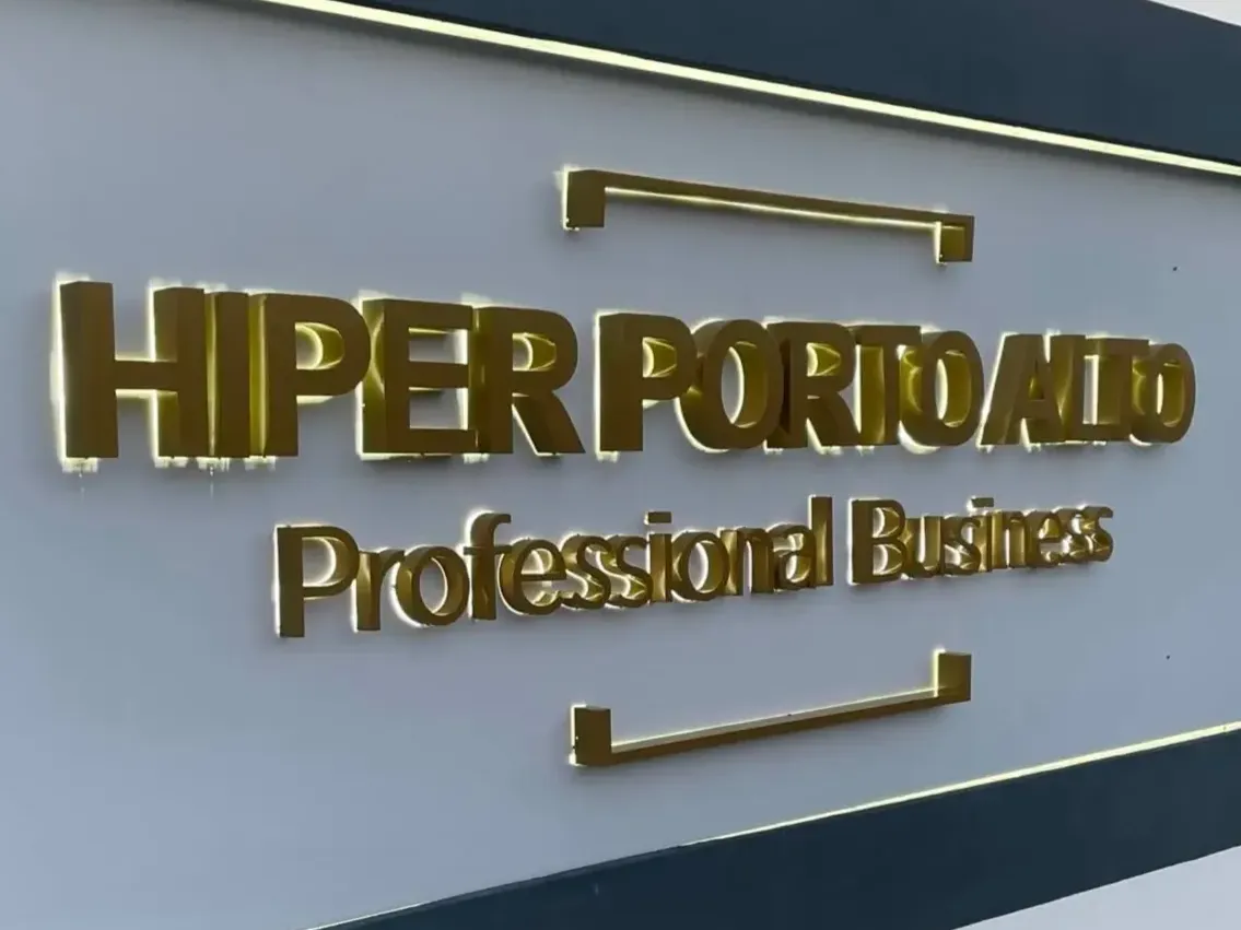 Letras Monobloco Retroiluminadas