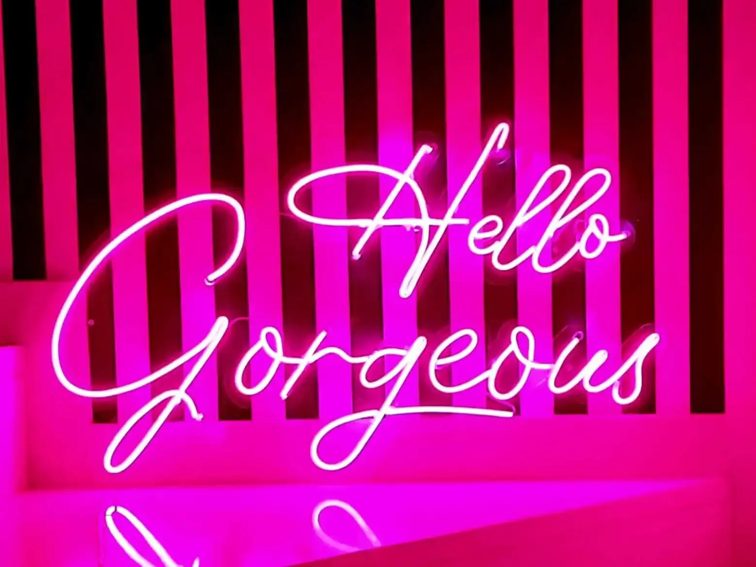 Letras em Néon
