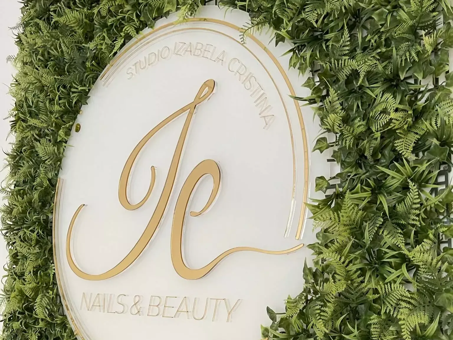 Logotipo em Acrílico Espelhado